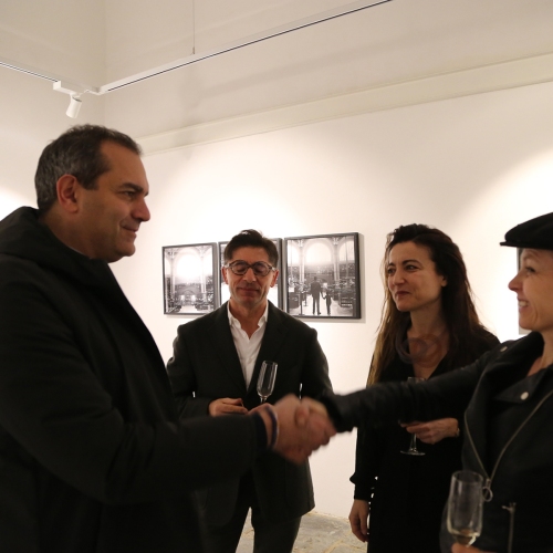 wiht-Nicola-De-Magistris-Giuseppe-Compare-Monica-Biancardi-@shazar-gallery-Napoli